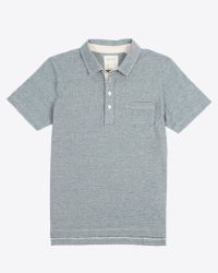 Billy Reid - Gray Pensacola Polo for Men - Lyst