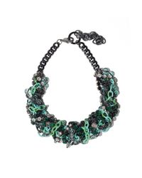 Fenton | Blue Turquoise Bondage Choker | Lyst