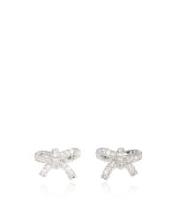 Fallon | Metallic Forget Me Knot Convertible Pearl Earrings | Lyst