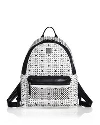 MCM | White Special Stark Medium Backpack for Men | Lyst