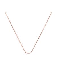 Monica Vinader | Metallic Fine Open Link Chain 20"/51cm | Lyst