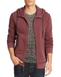 Madison Supply | Purple Cotton Zip-up Hoodie for Men | Lyst