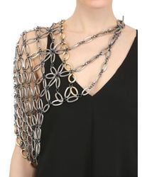 Lucia Odescalchi | Metallic Sleeve Necklace | Lyst