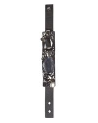 Dorothee Schumacher | Black Crystal Attitude Crystal Bracelet | Lyst