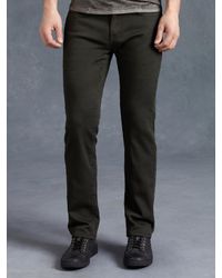 John Varvatos | Black Cotton Bowery Jean for Men | Lyst