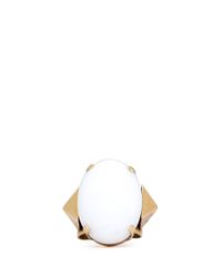 Ela Stone | Metallic Louise Stone Ring | Lyst