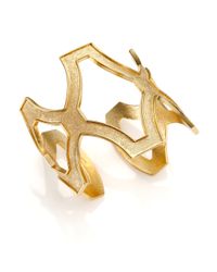 Stephanie Kantis | Metallic Heritage Cuff Bracelet | Lyst