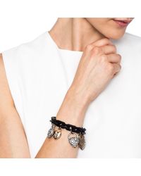 Lulu Frost - Metallic Larkspur Bracelet Black - Lyst