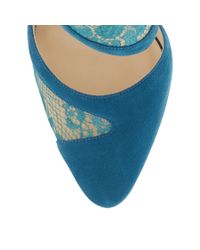 Jimmy Choo | Blue Fyber 100 | Lyst