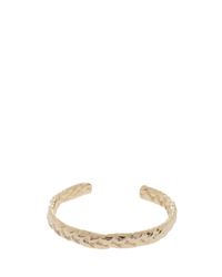 Jennifer Fisher | Metallic Small Braided Cuff | Lyst