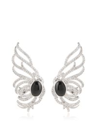 Elise Dray | Metallic Angel Earrings | Lyst