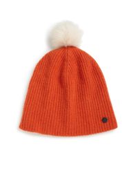 Rag & Bone | Orange Cynthia Cashmere & Wool Beanie | Lyst