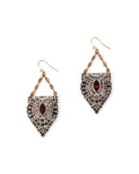 Lulu Frost | Metallic Art Deco Earring #4 | Lyst