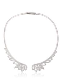 Joelle Jewellery | Metallic Lace Necklace | Lyst