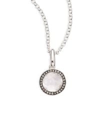 Ippolita | Metallic Clear Quartz, Diamond & Sterling Silver Lollipop Charm | Lyst