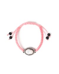 Amedeo | Pink Monkey Cameo Bracelet | Lyst