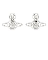 Vivienne Westwood Metallic Nora Orb Earrings