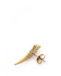 Rebecca Minkoff | Metallic Tusk Earring | Lyst