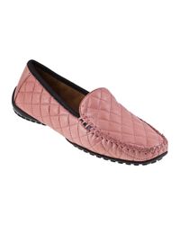 Robert Zur | Quana Loafer Rose Pink Leather | Lyst