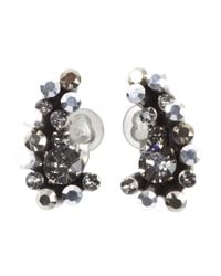 Dorothee Schumacher - Metallic Crystal Edge Ear Cuffs Small - Lyst