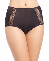 Hanro | Black Chloe Full Brief | Lyst