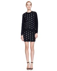 Opening Ceremony | Black Sparrow Embellished Sweatshirt | Lyst