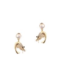 Lulu Frost - Metallic Ocean Earring - Lyst