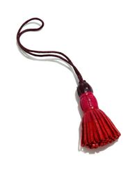 Nancy Gonzalez | Pink Multicolor Crocodile Tassel Charm | Lyst