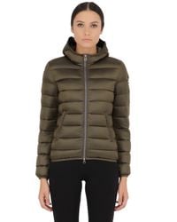 Colmar | Green Shiny Nylon Down Jacket | Lyst