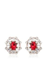 DSquared² | Red Crystal Earrings | Lyst