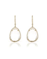 EF Collection | Yellow Diamond Long Drop Earring | Lyst