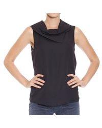Emporio Armani | Black Giorgio Armani Women's Top | Lyst