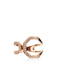 Dana Rebecca Pink Jennifer Yamina Ring in 14k Rose Gold