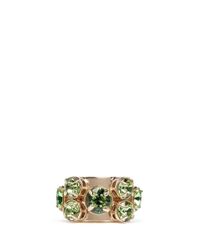 Valentino | Green Rhinestone Ring | Lyst