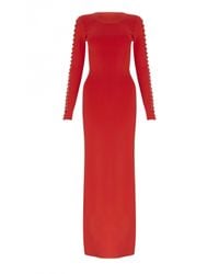 Temperley London | Red Long Thalia Dress | Lyst