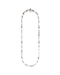 Eddie Borgo | Metallic 'Plinth' Long Quartz Necklace | Lyst