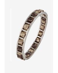 French Connection | Multicolor Woven Leather Bangle | Lyst
