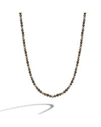 John Hardy | Black Round Beads Necklace for Men | Lyst
