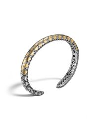 John Hardy | Metallic Legends Naga Slim Kick Cuff | Lyst