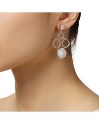 Monica Vinader | Metallic Riva Cluster Earrings | Lyst
