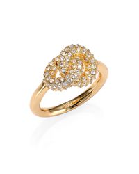 Giles & Brother | Metallic Archer Pave Crystal Ring | Lyst