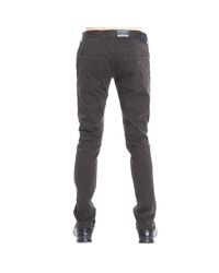 Armani Jeans | Gray Jeans Gabardine Stretch Slim for Men | Lyst