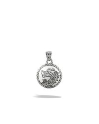John Hardy | Metallic Legends Naga Heritage Round Charm Enhancer | Lyst