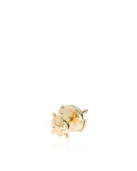Loquet London | Metallic 14k Gold Tortoise Stud Earrings | Lyst
