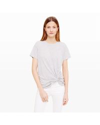 Club Monaco | Gray Aren Top | Lyst