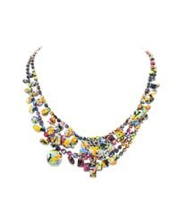 Tom Binns - Blue Midnight Riot Necklace - Lyst