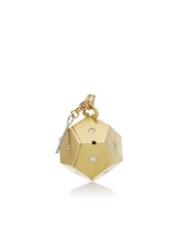 Monica Rich Kosann | Metallic 18k Yellow Gold High-polish Secret Message Box Charm | Lyst