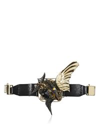 Heaven Tanudiredja | Metallic Squircle Leather Bracelet | Lyst