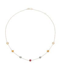 Ippolita | Multicolor Rock Candy Gelato Marrakesh Semi-precious Multi-stone & 18k Yellow Gold Mini Station Necklace | Lyst
