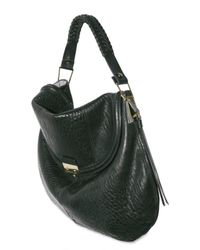 Pauric Sweeney | Black Grainy Lambskin Flap Shoulder Bag | Lyst